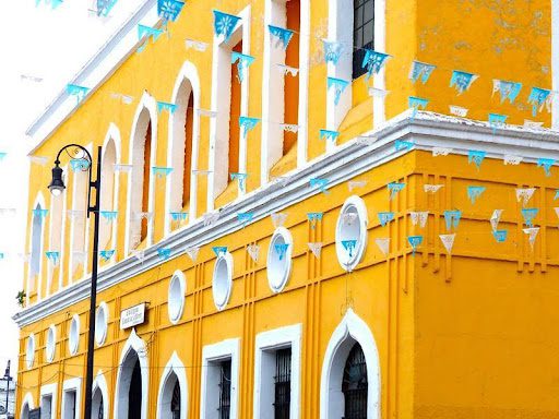 Puebla Street Scene