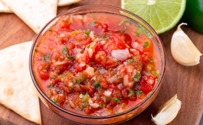 Bowl of salsa