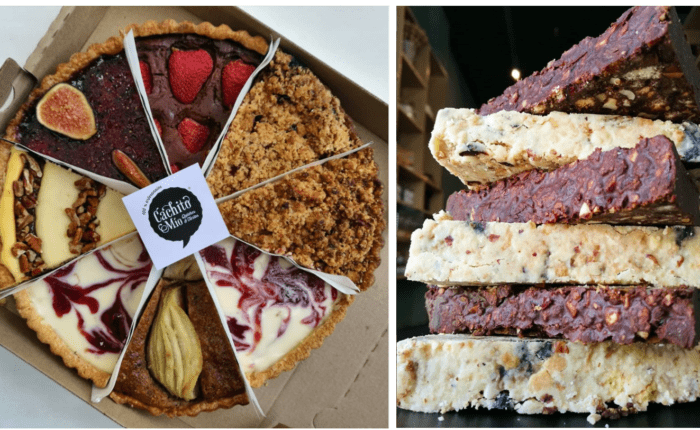 a box filled with different types of food